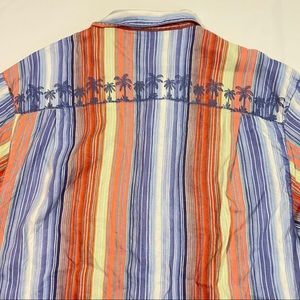 Tommy Bahama Mens Silk & Linen Blend Casual Shirt Size Large